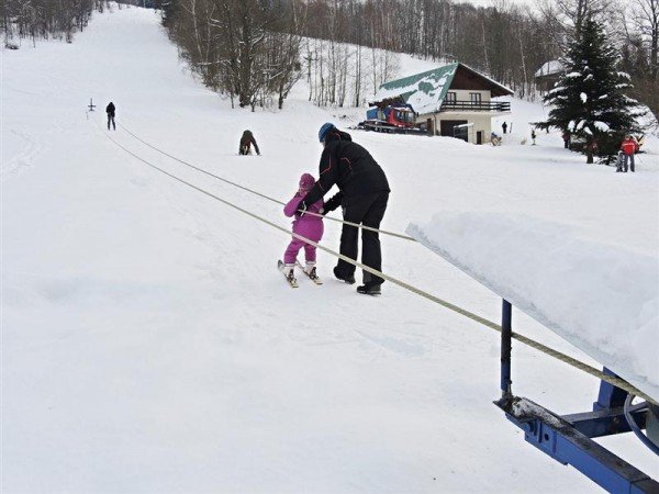 skier Zlatá Olešnice