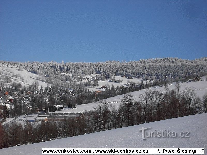 滑雪胜地Čenkovice