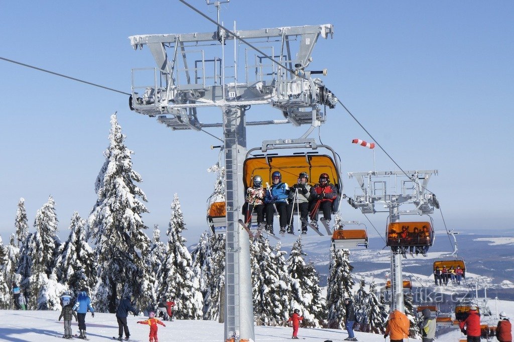 滑雪场 Klínovec
