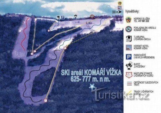 KOMÁŘÍ VÍŽKA 滑雪场