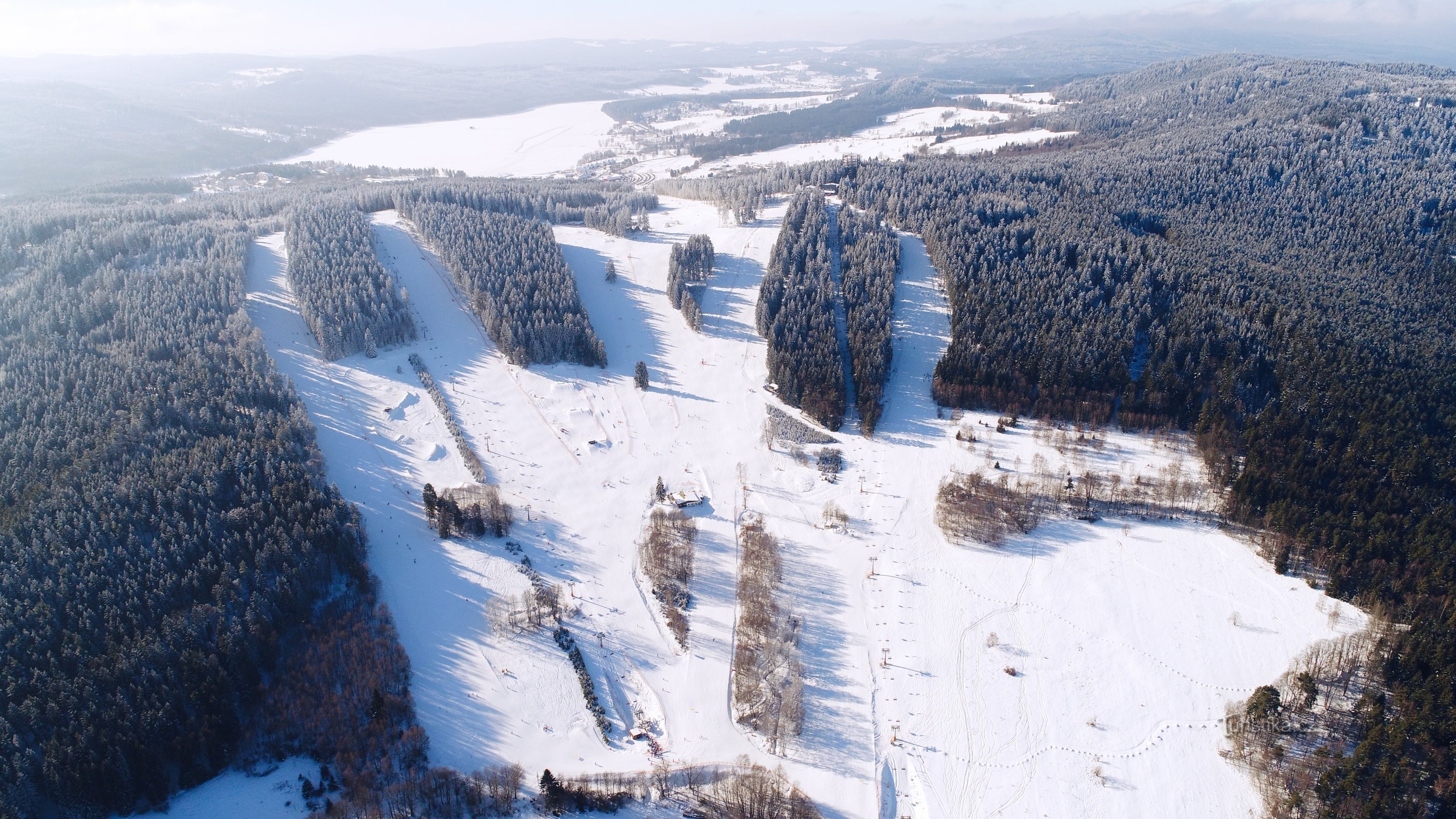 Το χιονοδρομικό κέντρο Lipno καθορίζει την τάση στη διασκέδαση. Ανοίγει το τρίτο cross track