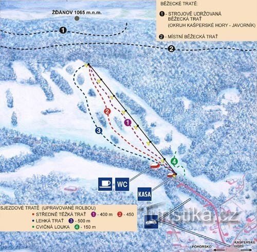 Skigebied Nezdice