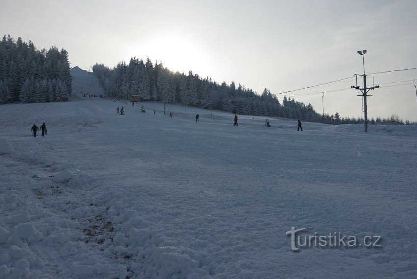 滑雪场沙诺夫