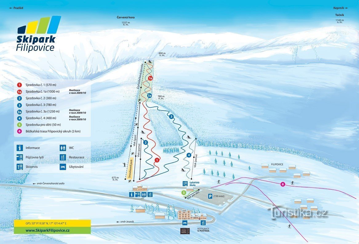 ski park Filipovice - Jeseníky