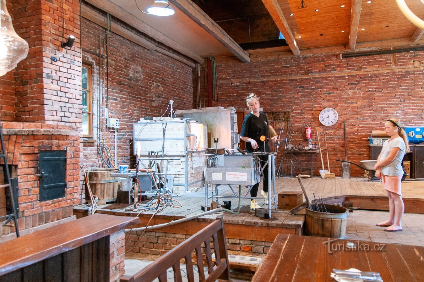 Glasofen im Bauernhaus