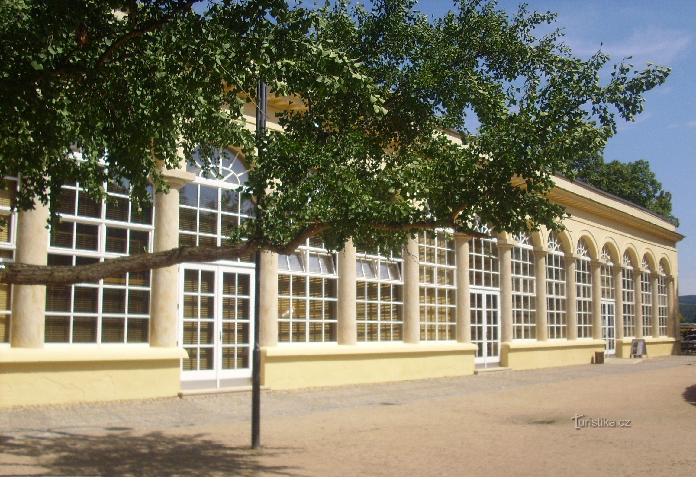 Greenhouse at the castle