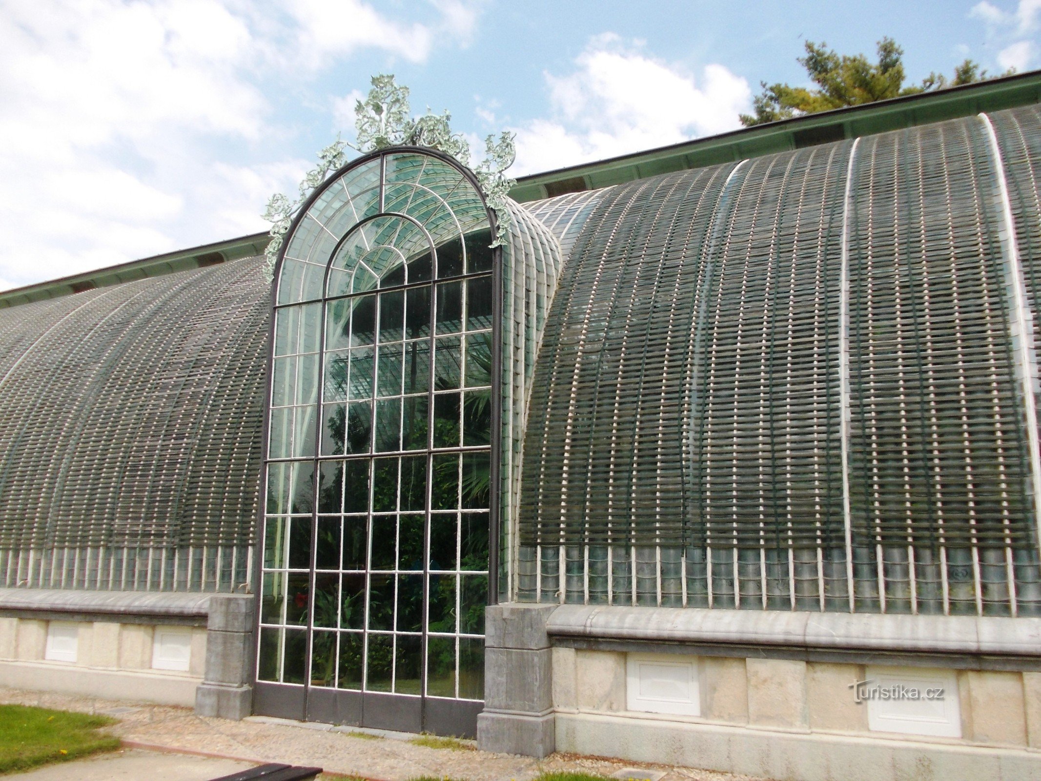 greenhouse from the outside