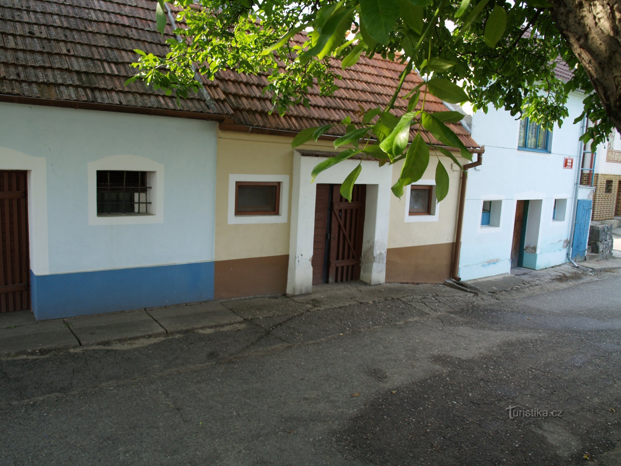 Vicolo della cantina Sotto Kraví horou, Bořetice