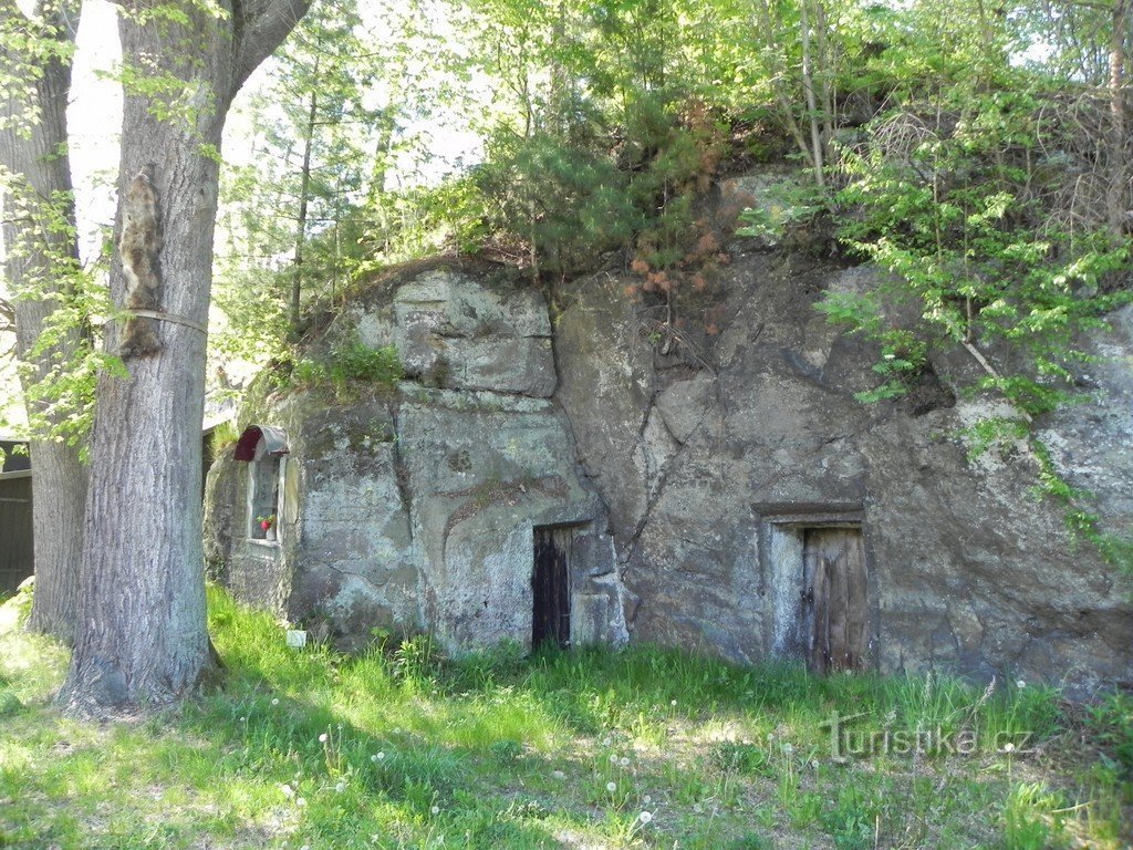 Cellar under the lookout