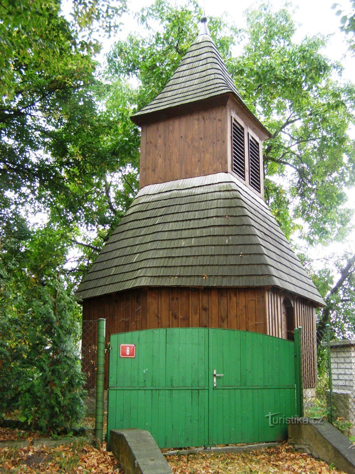 Скриваны - деревянная колокольня