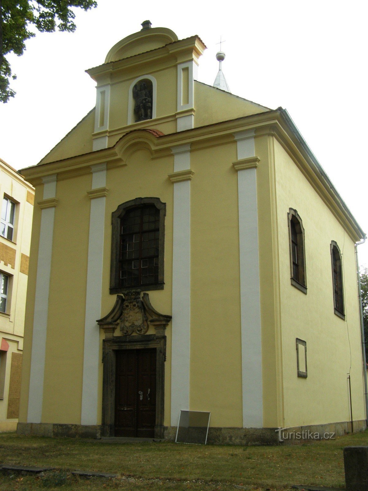 Szkrivany - Szent István-templom. Anne