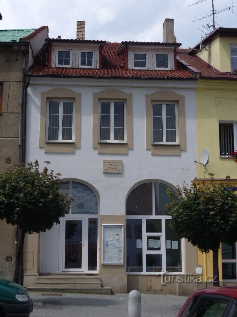 Skuteč - Rubeš's house