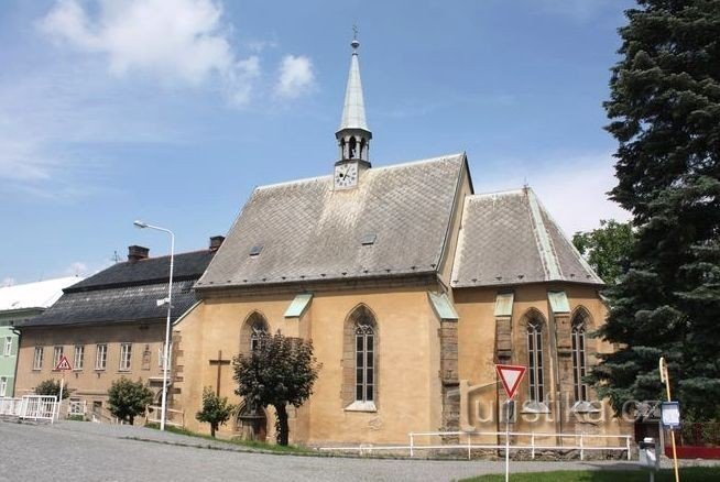 Skuteč - Chiesa dell'ospedale del Corpo di Dio