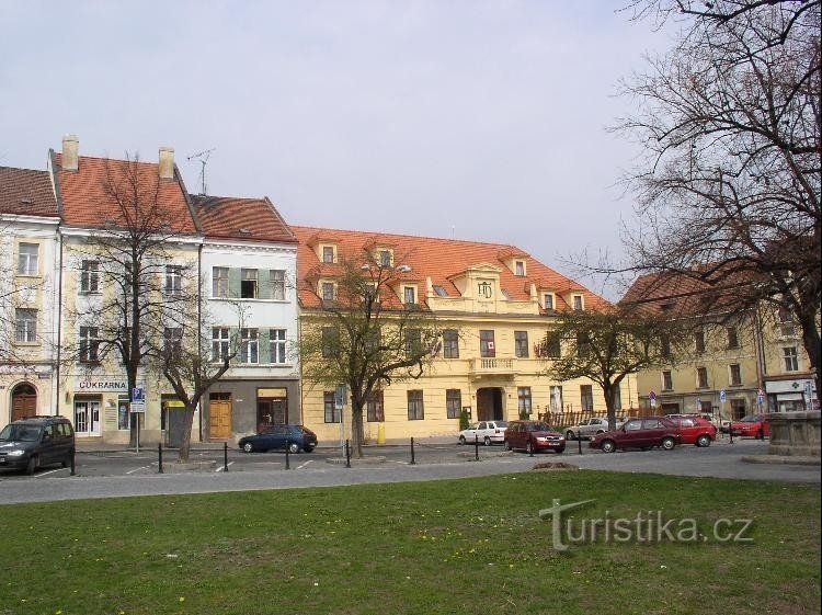 Slány - piazza