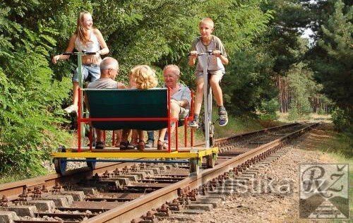 Trampolines on the Ratíškovice Railway