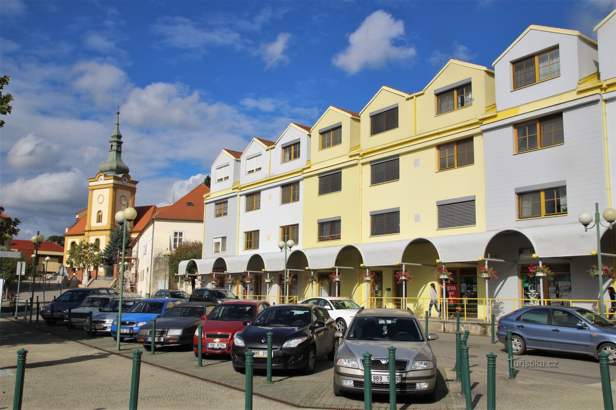 Šlapanice - square