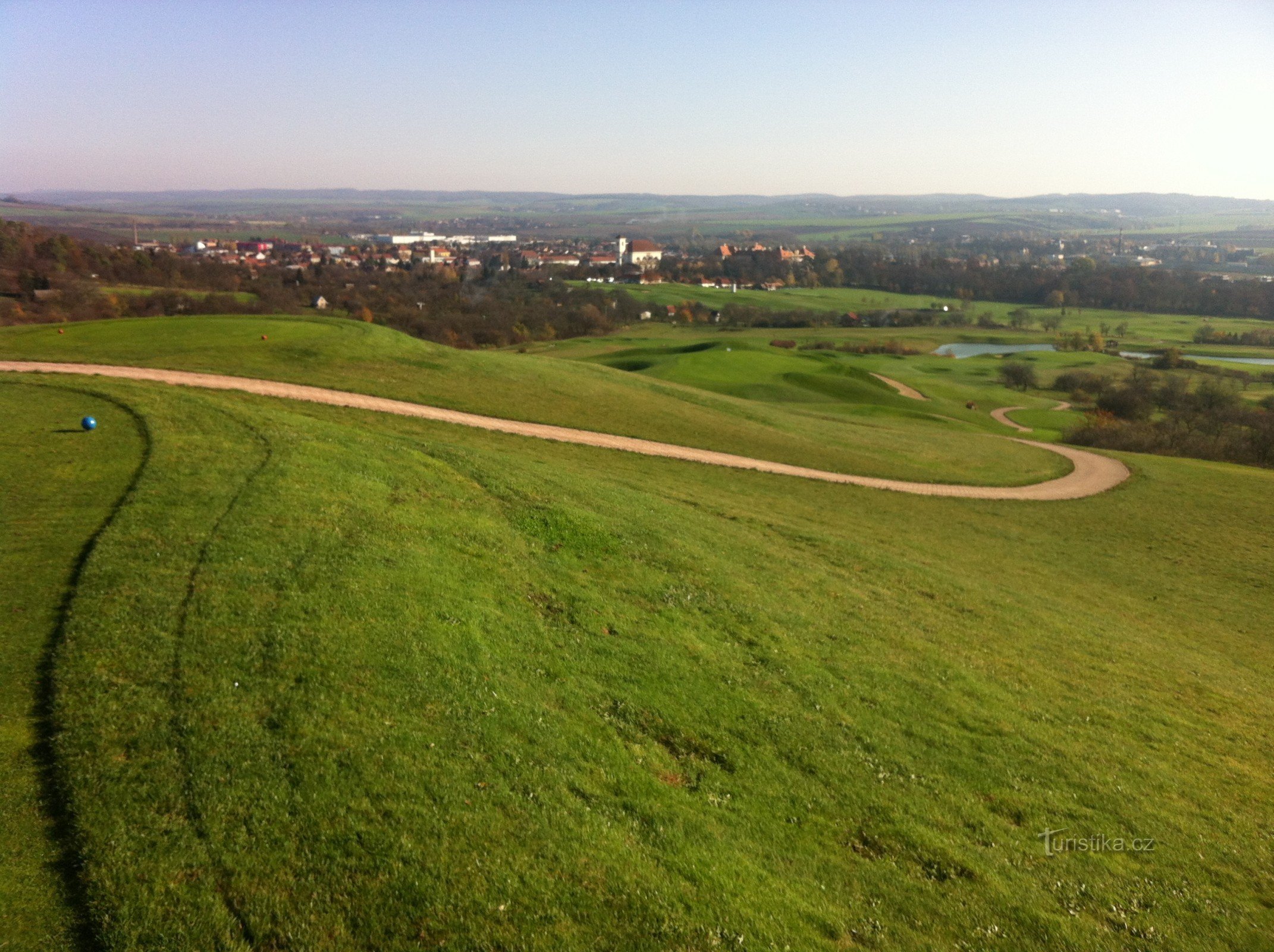 Slavkov koło Brna - pole golfowe