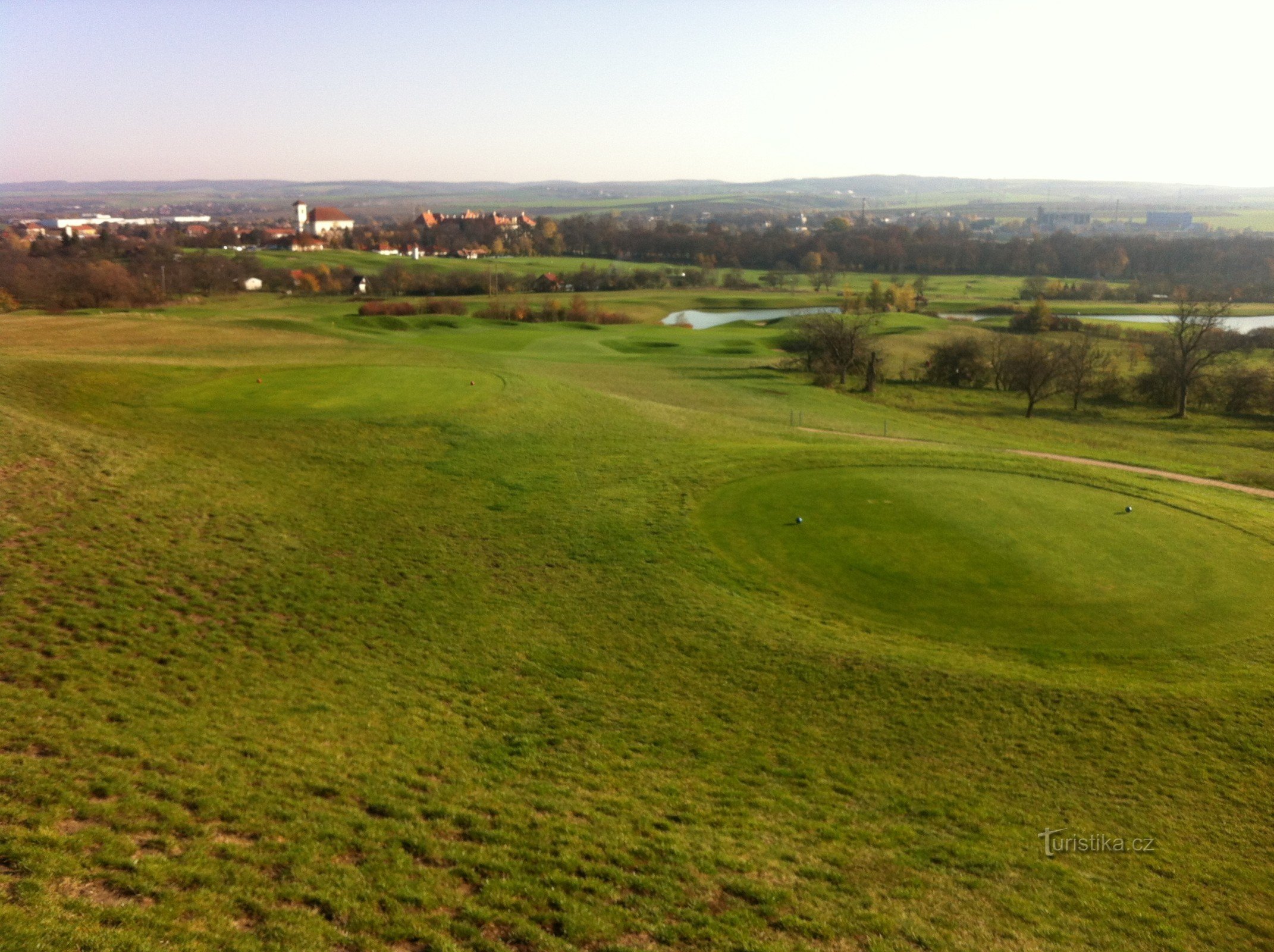 Slavkov koło Brna - pole golfowe