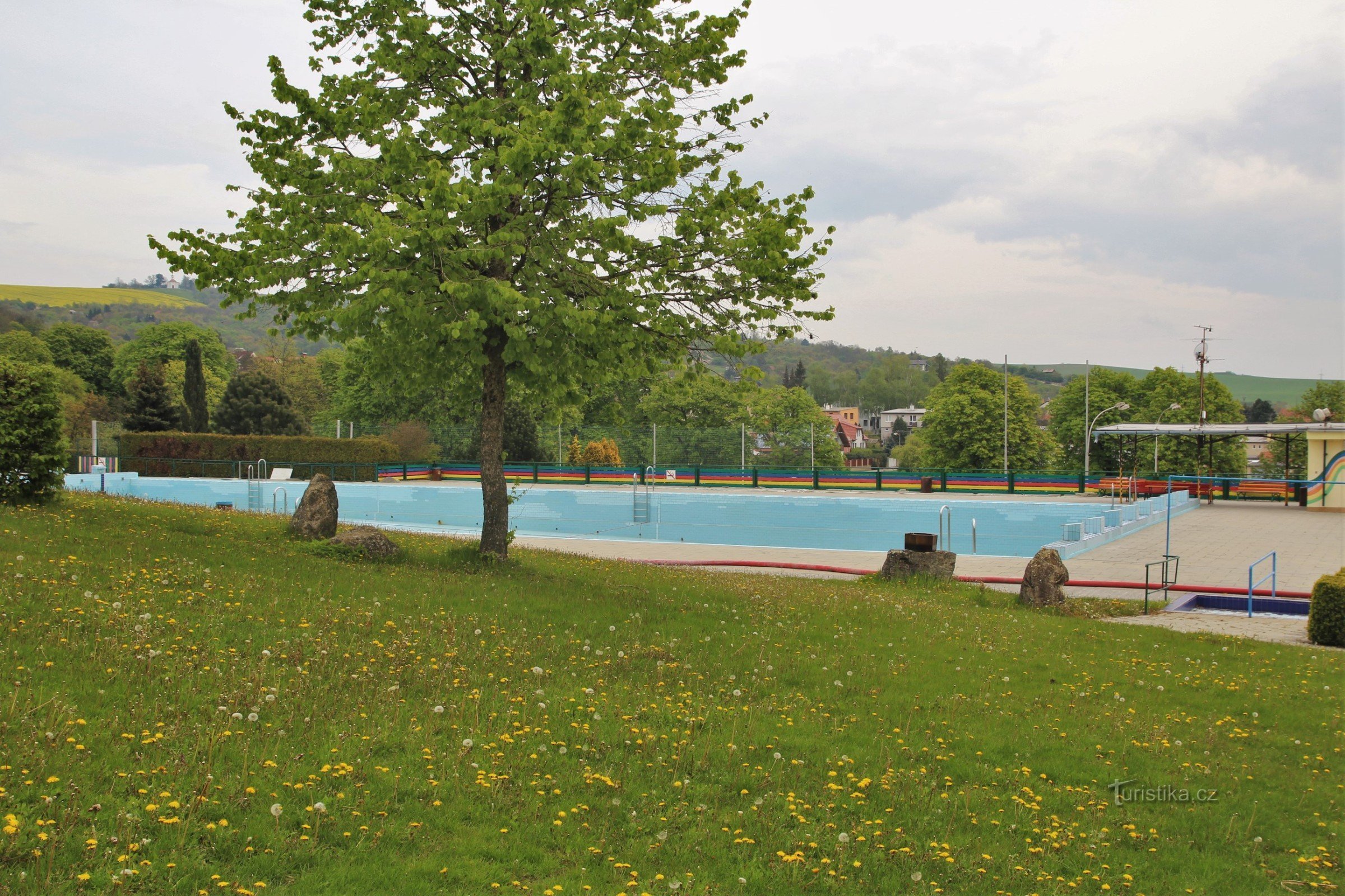 Slavkov nær Brno - swimmingpool