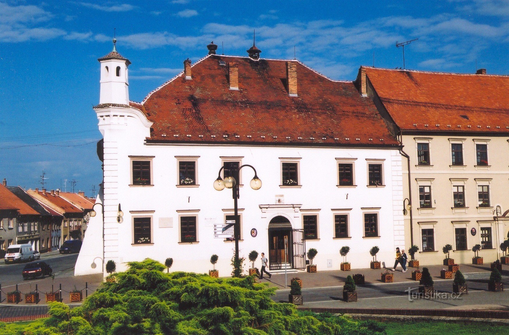 Slavkov u Brno - renesansowy ratusz