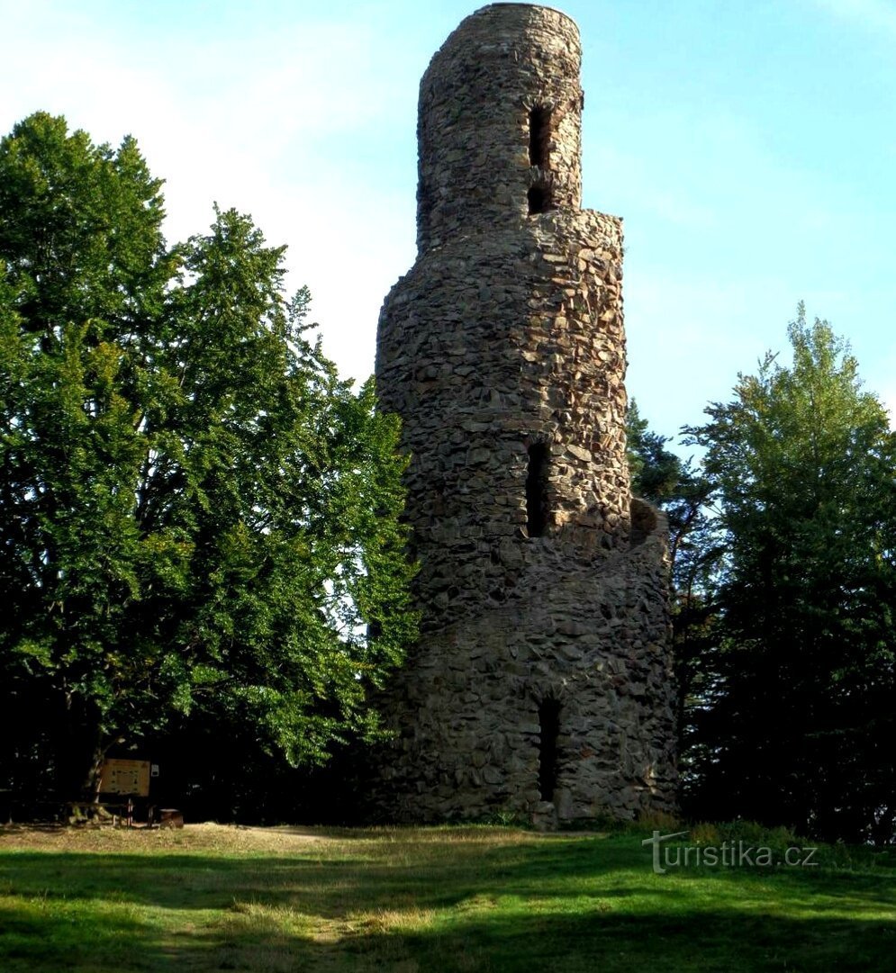 Slavkovský les: torre de vigia Linda