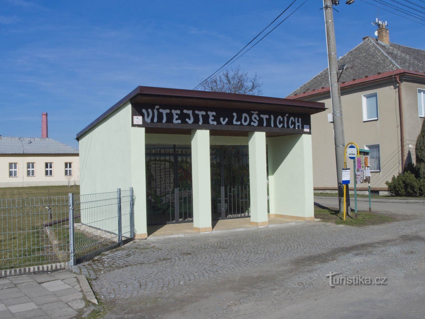 Ein berühmter Halt in Loštice