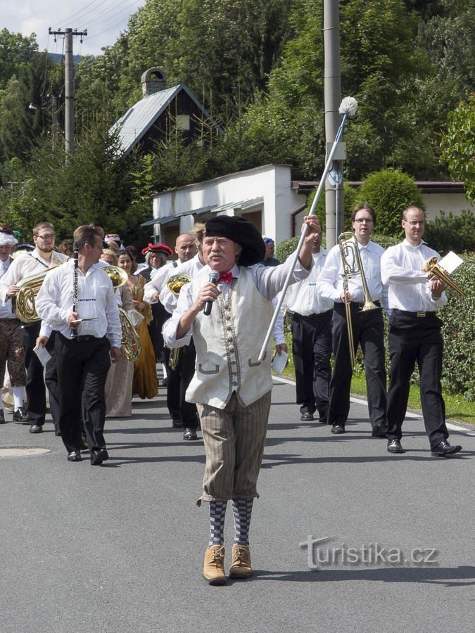 Procession festive