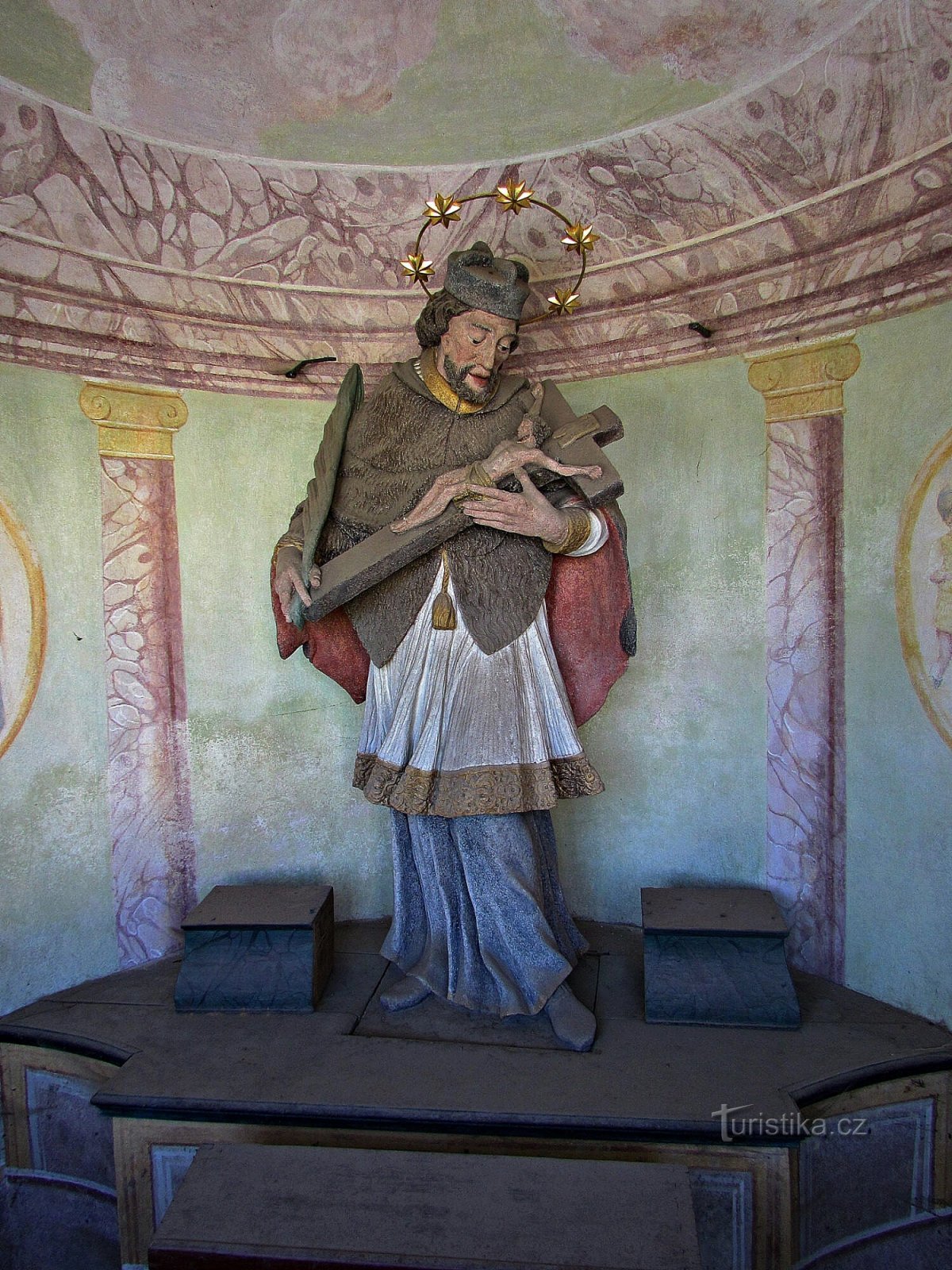 Slavonice - Pyhän Johanneksen Nepomukin kappeli
