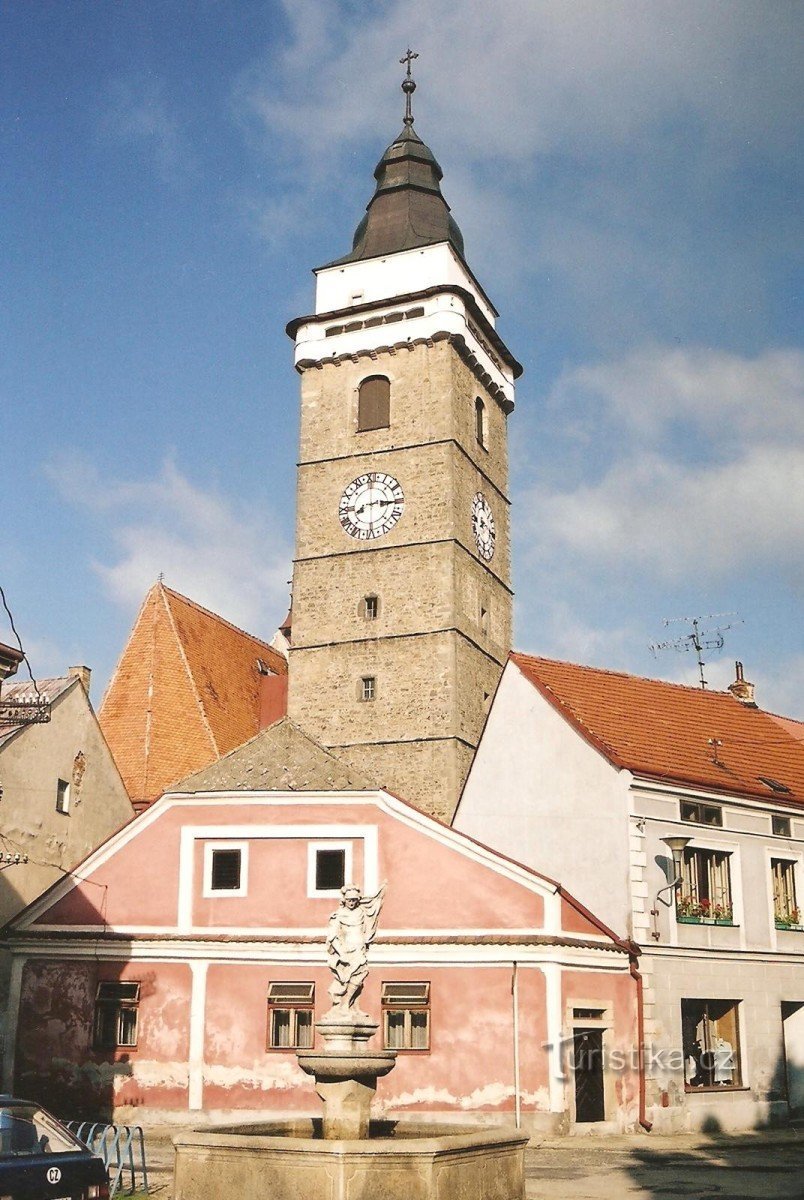 Slavonice - stadstoren