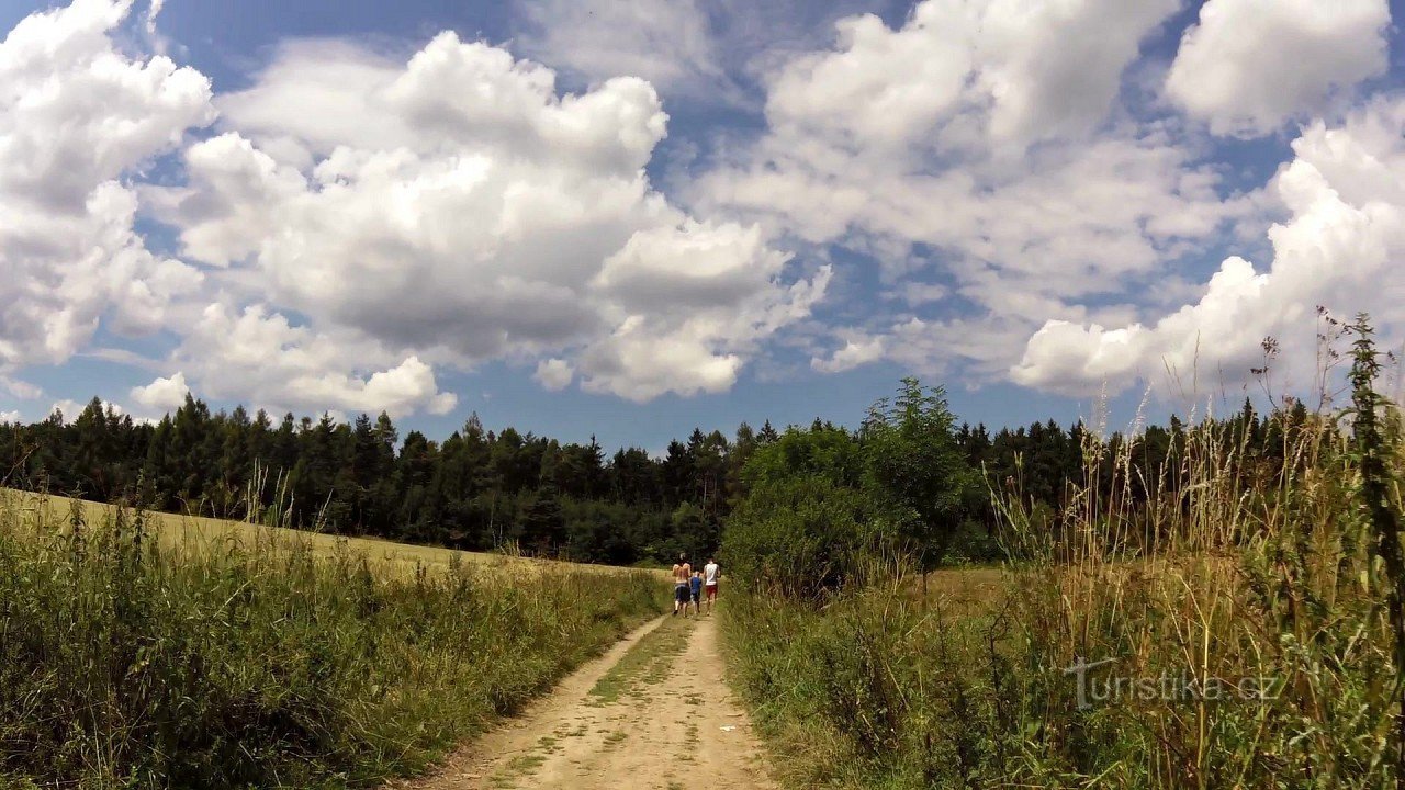 Slavonice - faire du vélo à travers l'histoire de Slavonice à Slavonice.