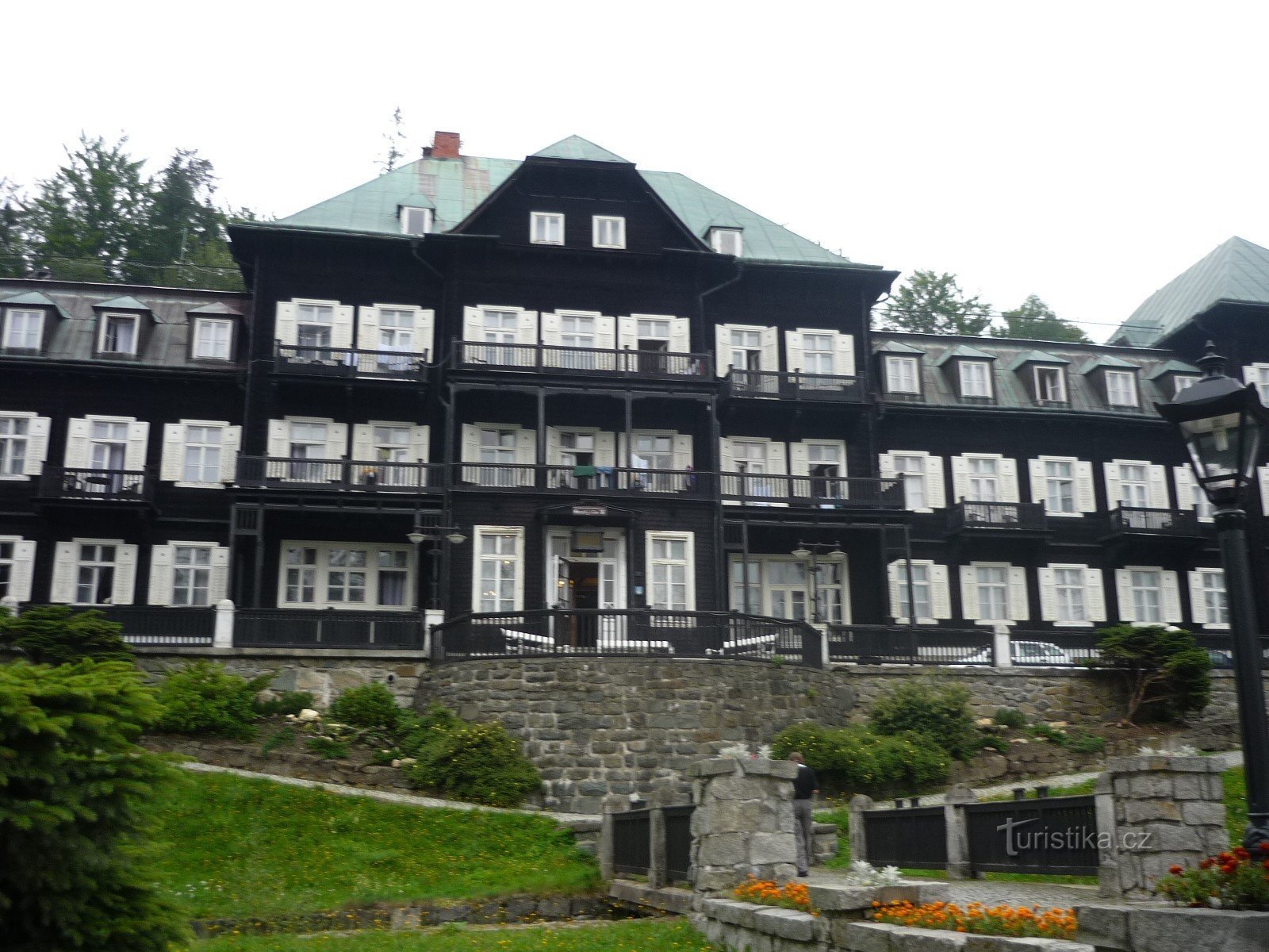 Silezisch hotel in Karlov Studánek