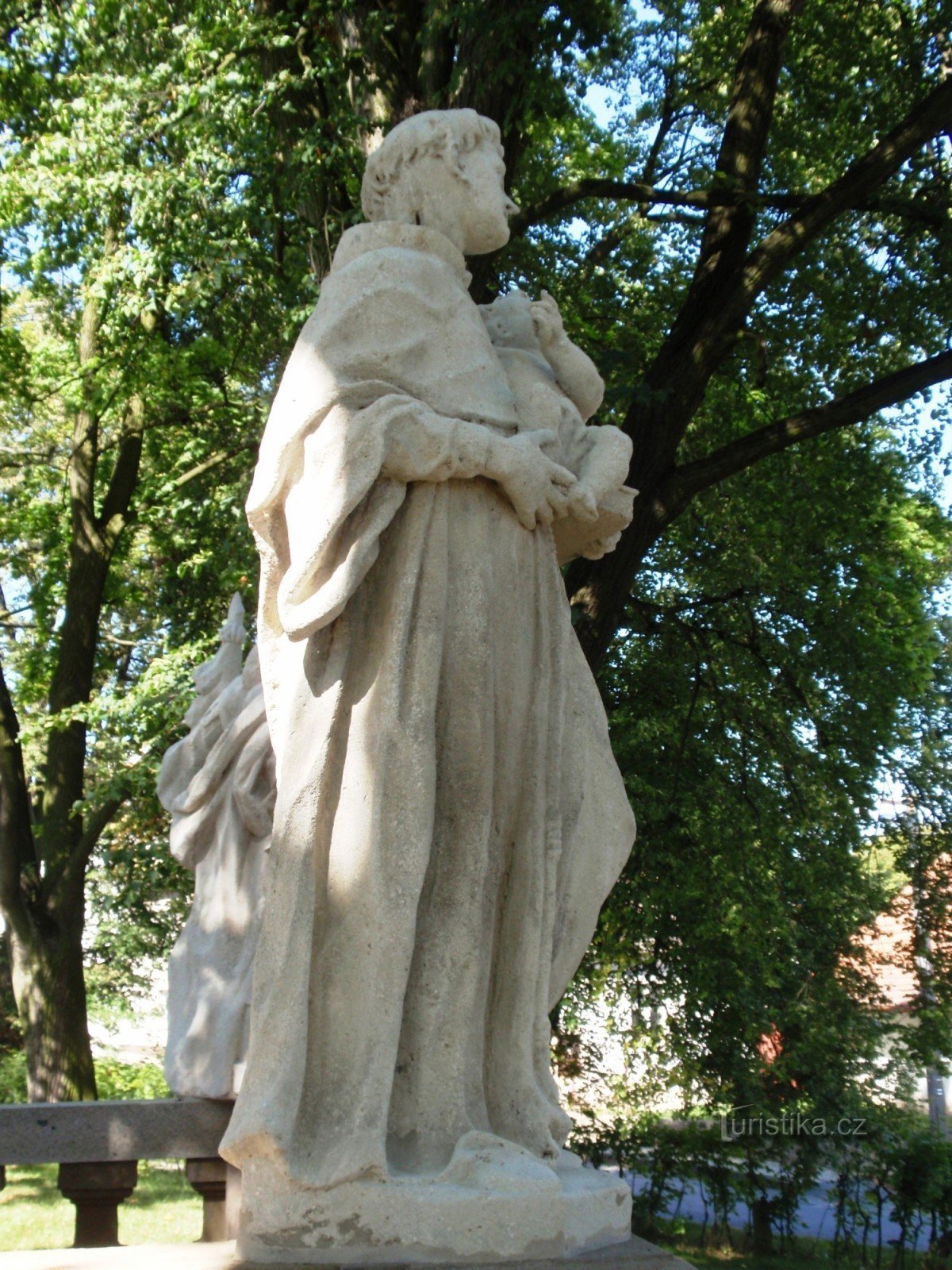 Column of the Holy Trinity in Budišov near Třebíč