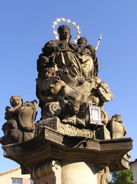 sloup Panny Marie Karmelské