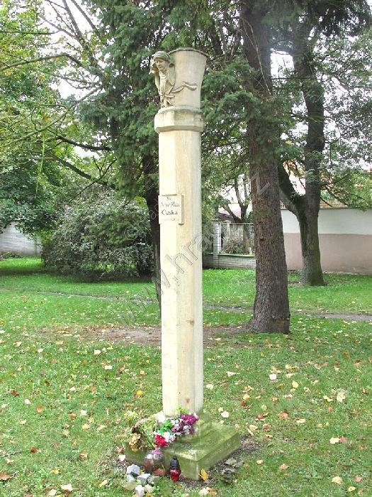 sloup sv. Anežky České