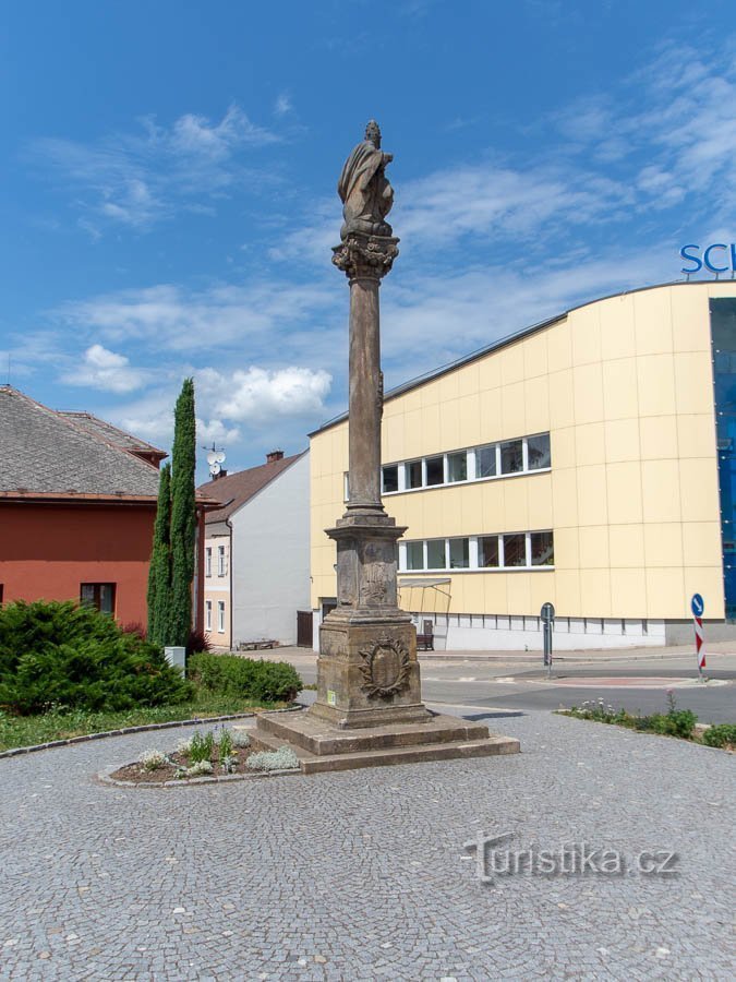 Pillar of St. Trinity in Lanškroun