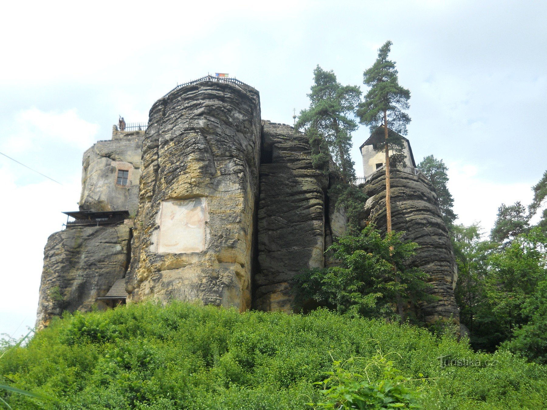 Colonne en Bohême - château de roche