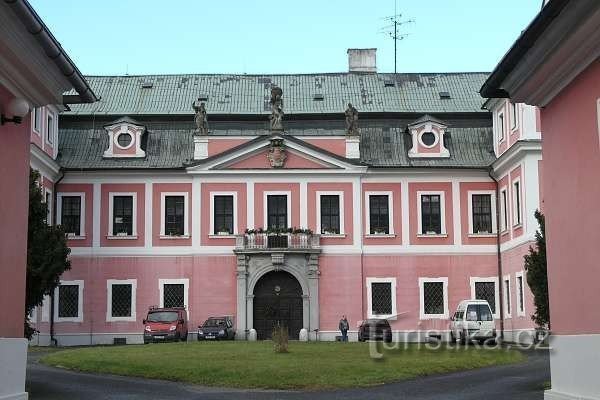 Coloana în Boemia - castel