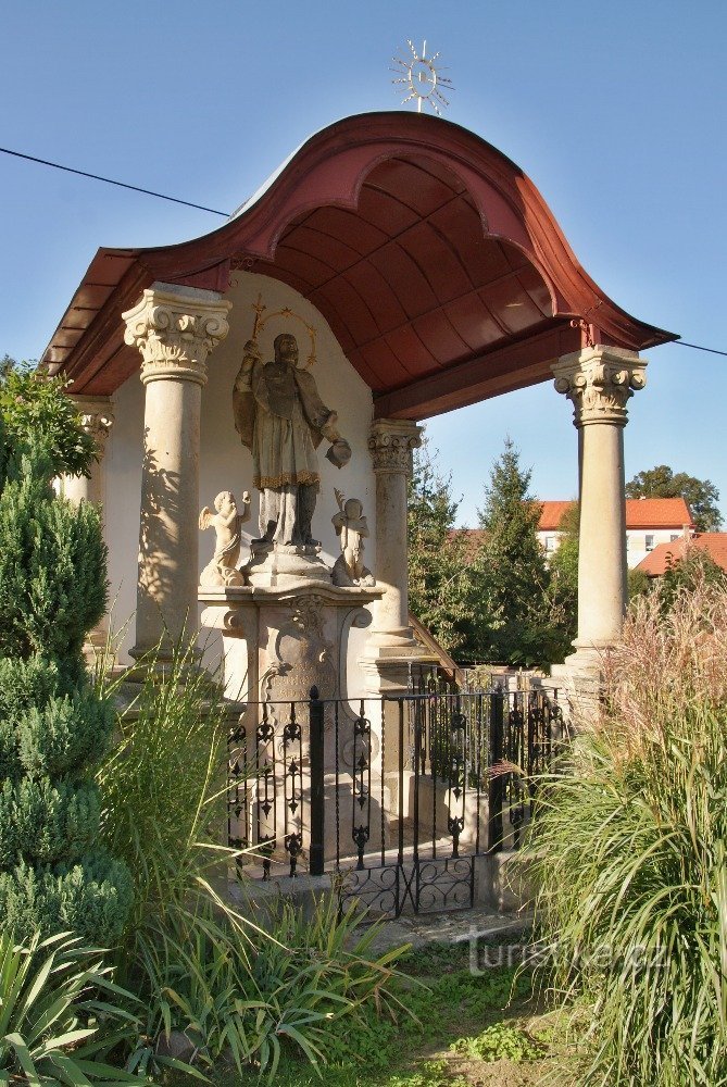 Columns - Chapel of St. Jan Nepomucký