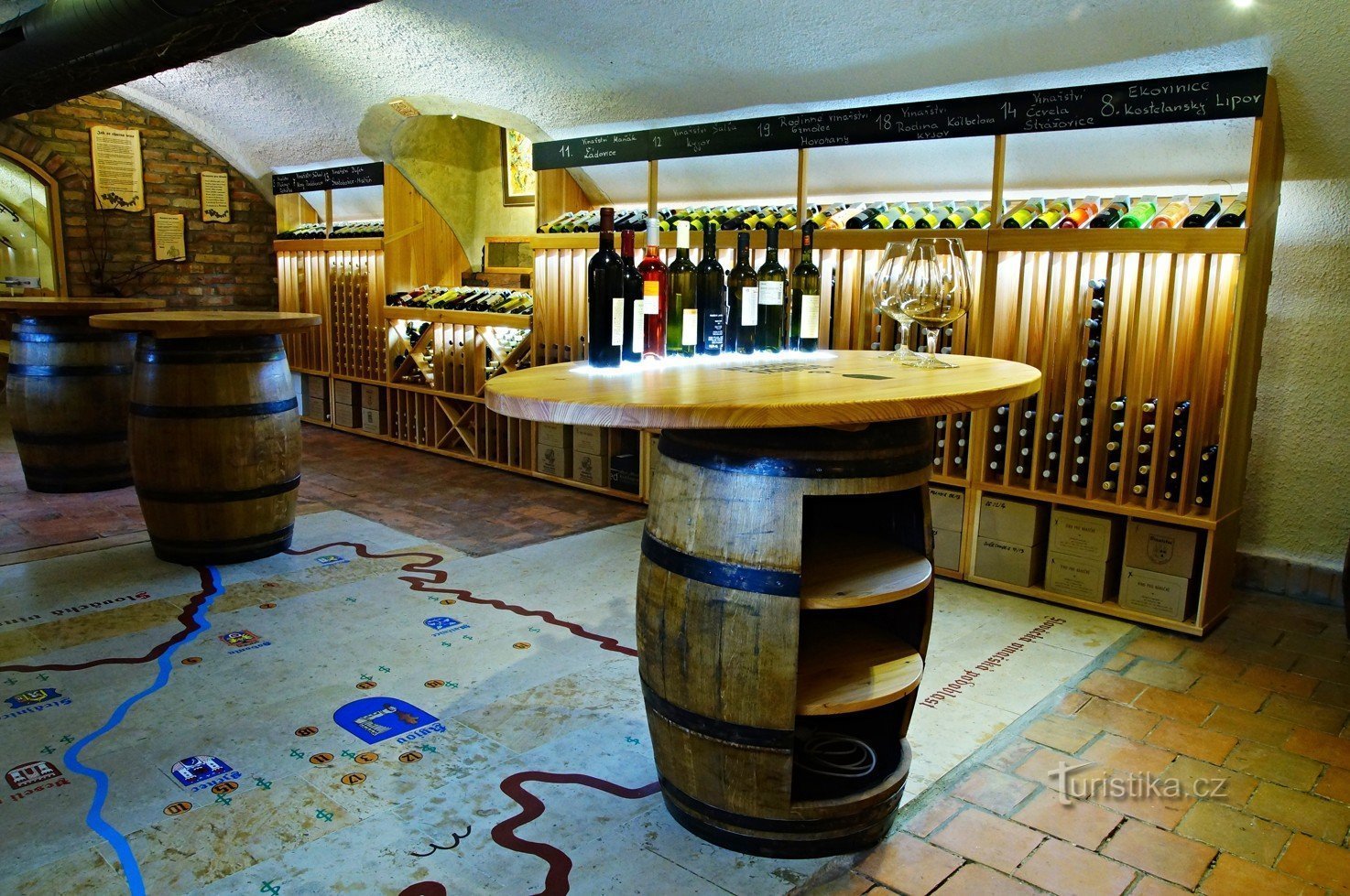 Galerie du vin slovaque - Cave de la mairie de Kyjov