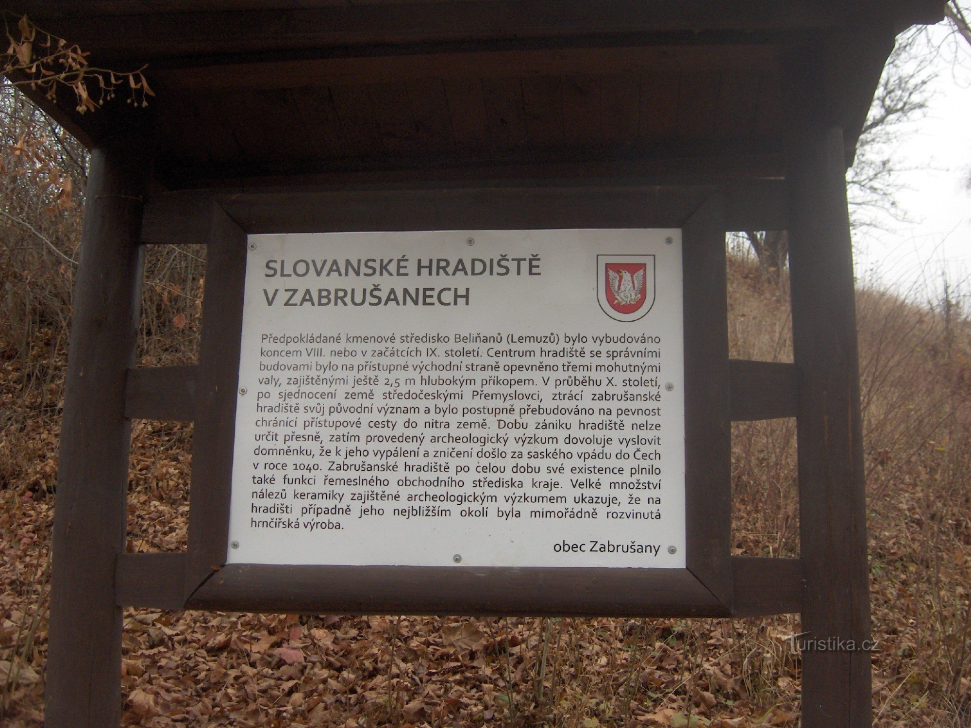 Colline slave à Zábrušany