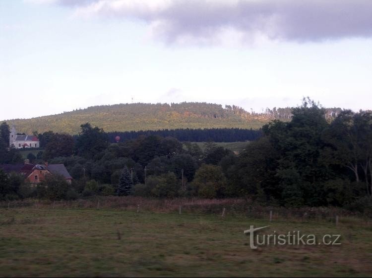 Zonnig vanuit Dětřichov