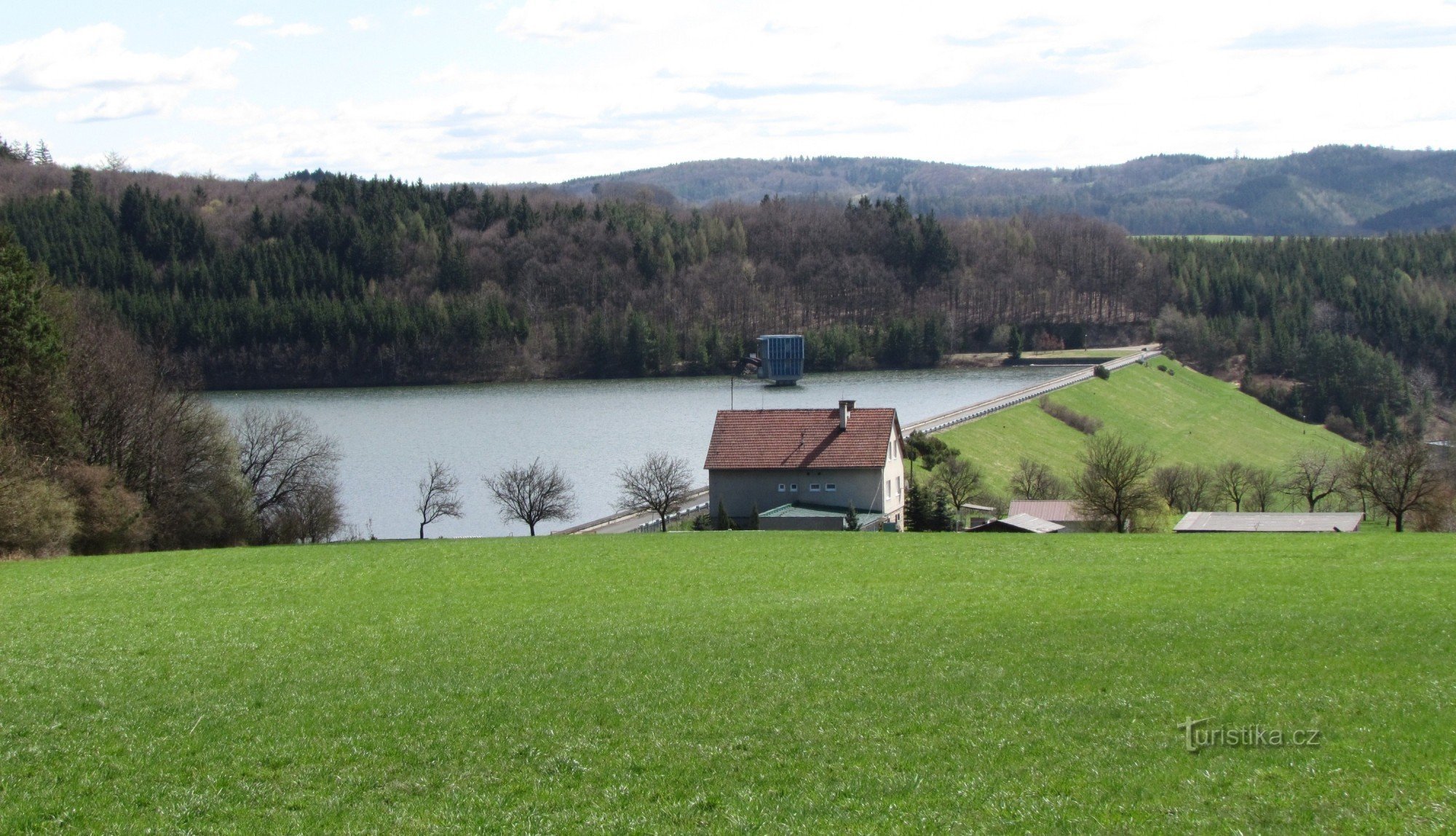 Slušovice - dam