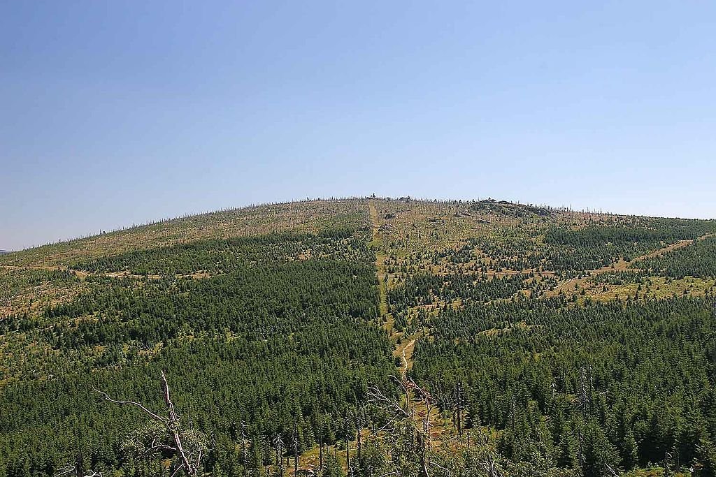 Smědavská hora - peak