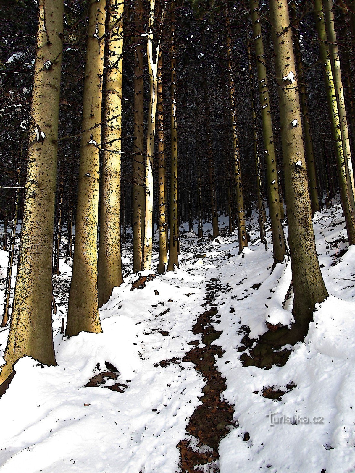 Richtung bis nach Hradisko