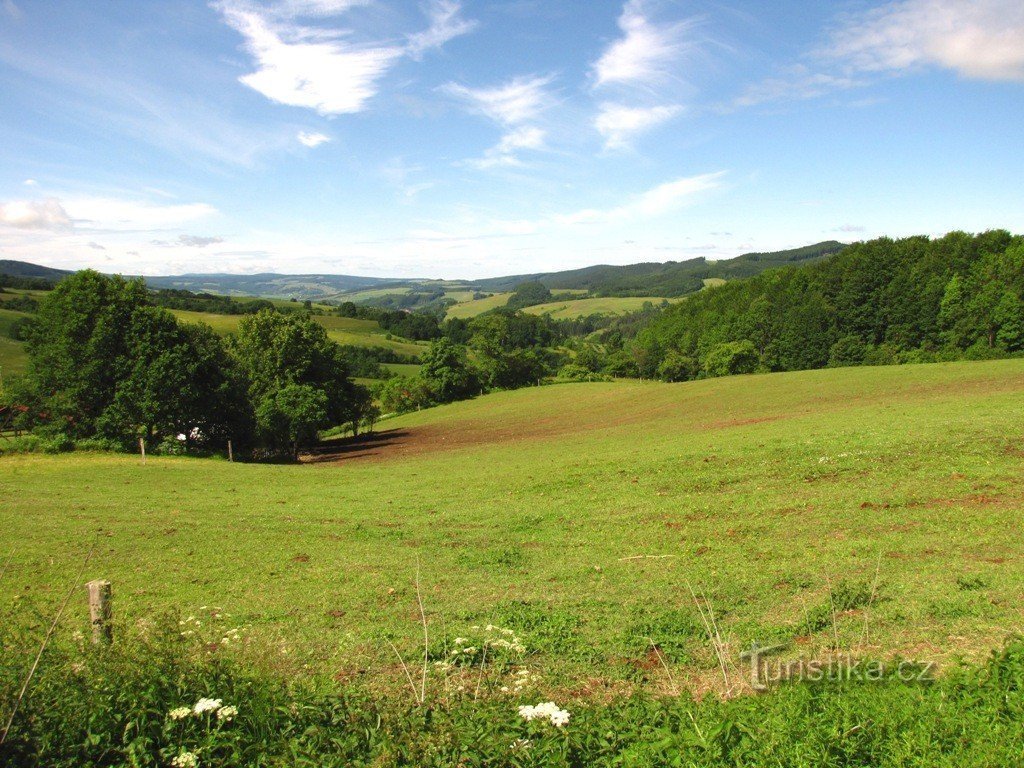 In Richtung Tschechien sind die Aussichten offen