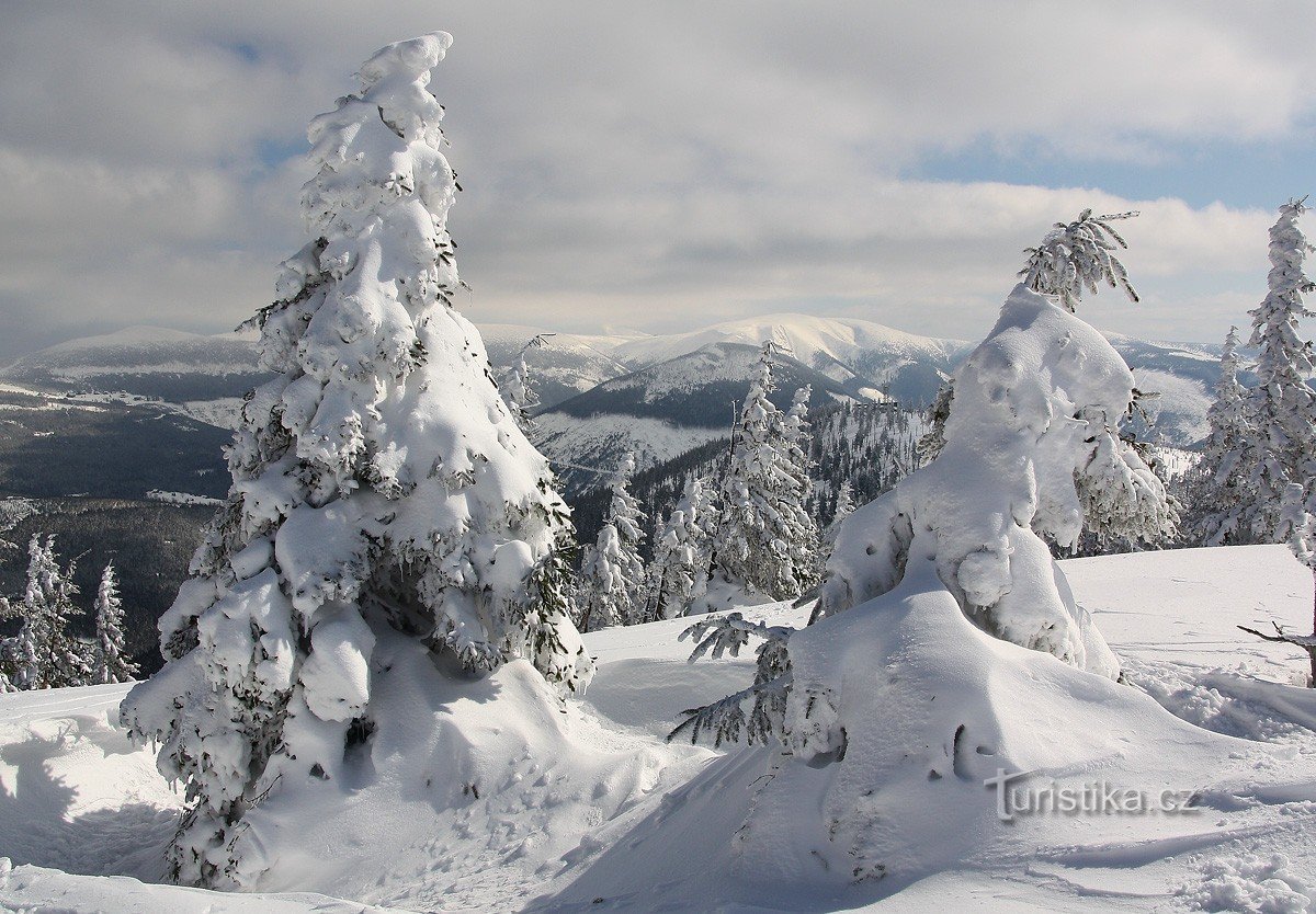 Šmíd's viewpoint below Medvědín