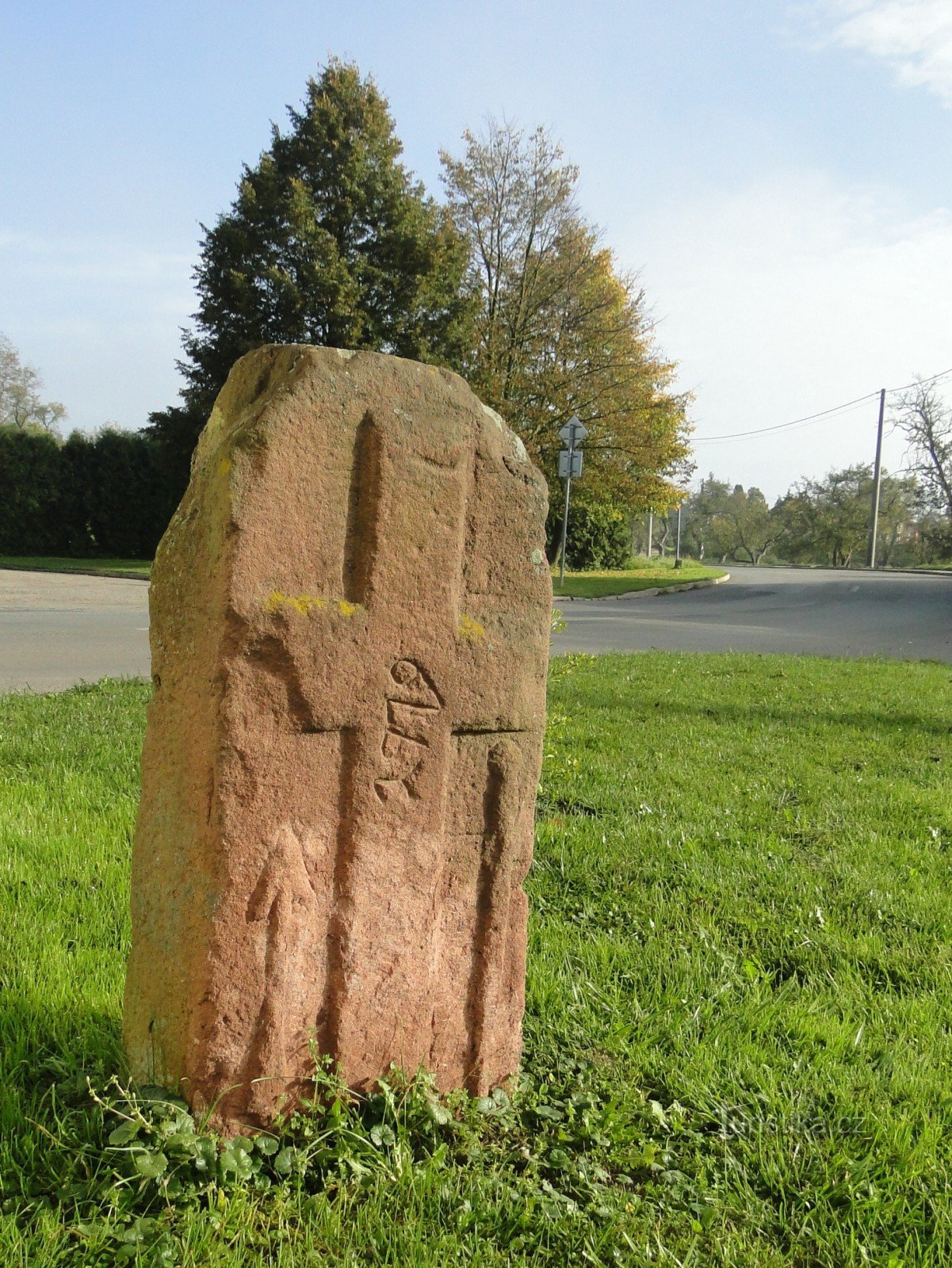 forsoningssten ved Žernovník-kapellet