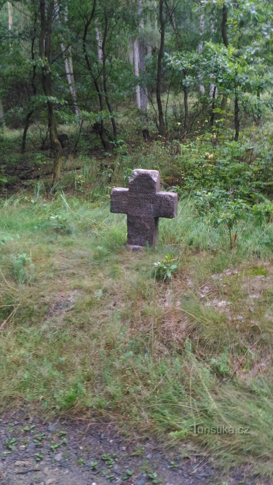 Cruz de la Paz en Černovice.