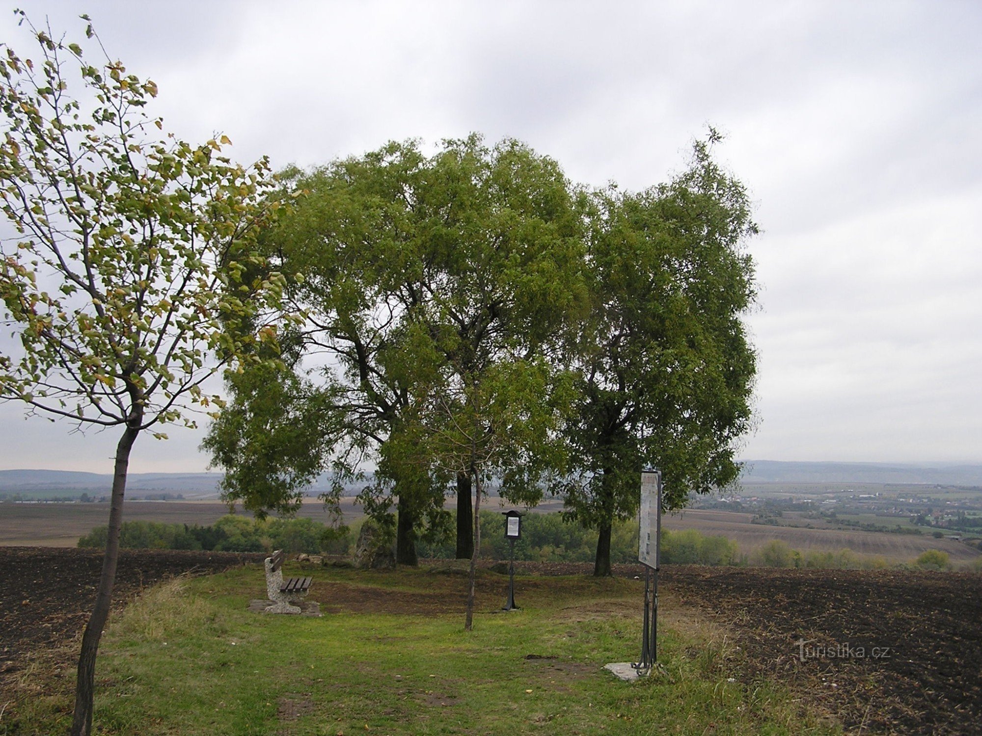 Krzyż Pojednania na Zlatá hora koło Křenovic - 3.10.2010 sierpnia XNUMX