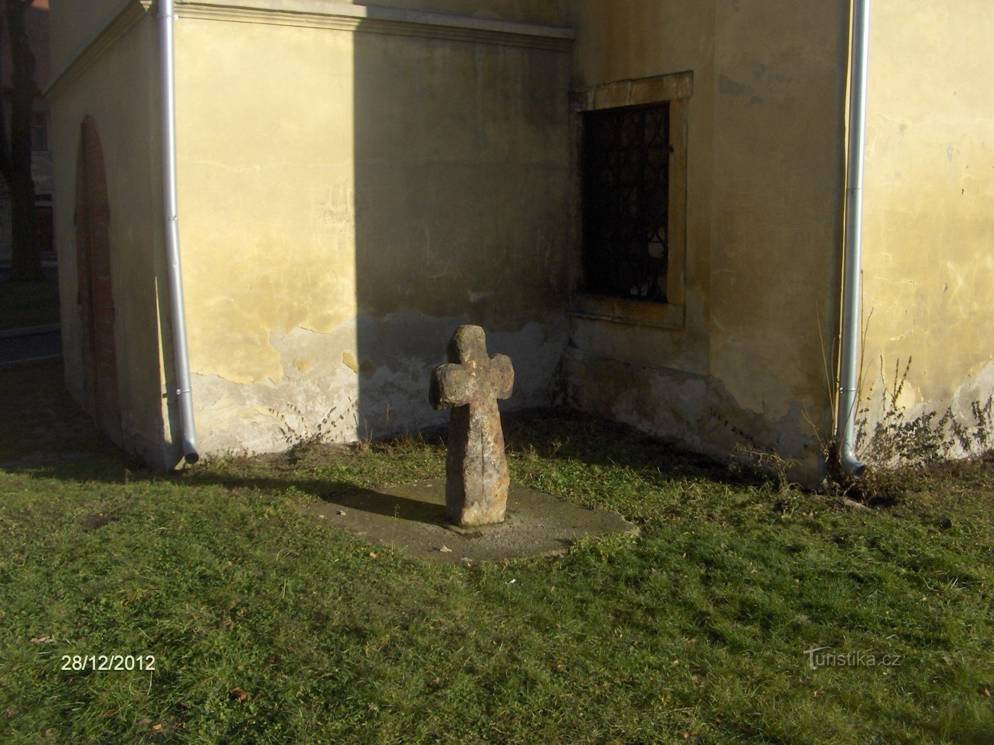 La croix de la réconciliation à Údlice